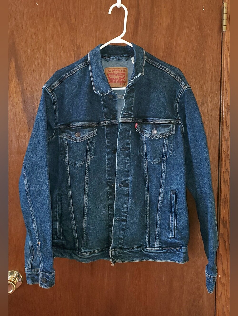 Levi's Red Tab Denim Jean Jacket Sz Large